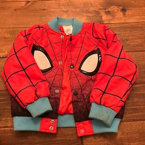 Boys spider man jacket size 3